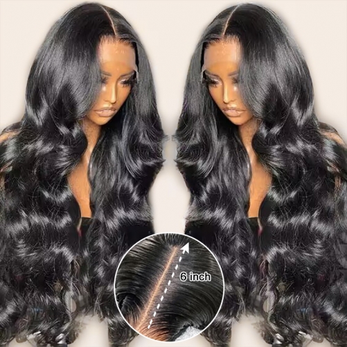 Long Hair Lace Frontal 614 Glueless 13x4 Body Wave Lace Front Wig