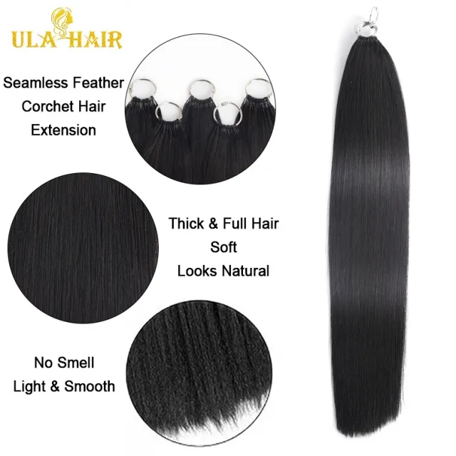 what is feather crochet hair