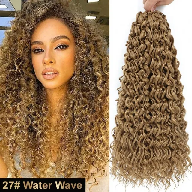 blonde crochet hair