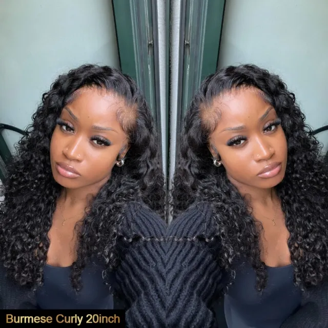 burmese curly wig