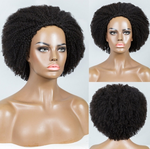 Afrody Coil Perfection Afro Kinky Curly 13x4 HD Lace Front Wig 180
