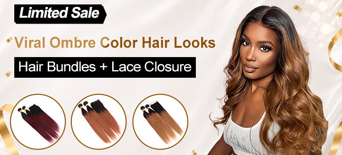 Ombre Color Hair Units Sale