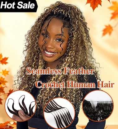 Seamless Feather Crochet Hair Extension