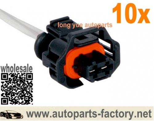 longyue 10pcs Connector Pigtail Fits Engine Crankshaft/Engine Crankshaft Position Sensor 6"