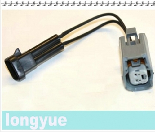 longyue 10pcs Fuel Injector Adapter MINI DELPHI to EV6 USCAR harness 8cm wire