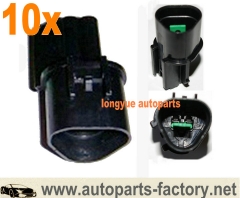 longyue 10kit NMWP 3P triangle male 2G crank sensor connector & Cam/Igniton Connector