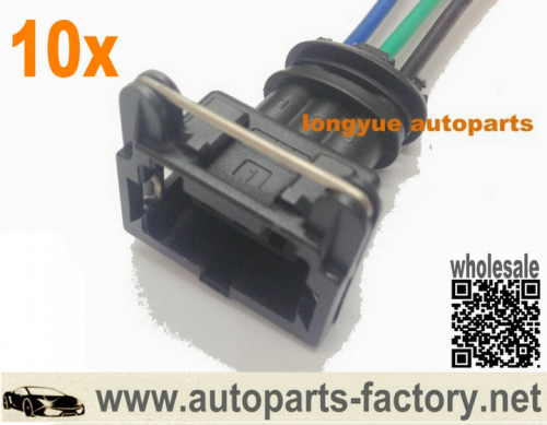 longyue 10pcs Ford 3 way Bosch AMP sensor connector kit car engine loom crank cam loom 6"