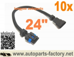 longyue 10pcs GM LS2 5-Wire MAF Extension Harness 24