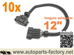 longyue 10pcs MAF Sensor Extension Harness - DENSO MAF Sensor 12