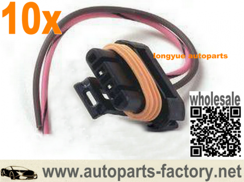 longyue 10pcs Painless 30705 CS style universal alternator pigtail Repair Harness 6"