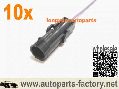 longyue 10pcs GM Coolant Temp Sensor Wiring Harness Connector Pigtail 6"