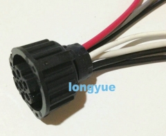 longyue 10pcs GM 7 way Round Female waterproof Tyco connector pigtail Plug 12