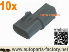longyue 10kit 2P Connector For Fuel Pump Resistor, EGR Temp Sensor, Windshield Washer Level Sensor