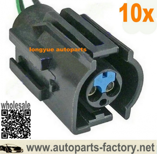 longyue 10pcs Air Charge Temperature/temp Sensor Connector Pigtail 1986-93 Ford Mustang 5.0l 8"