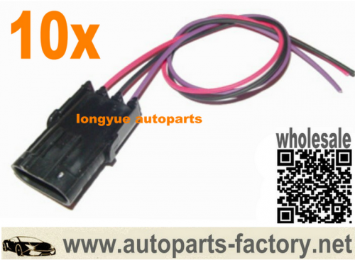 longyue 10kit Heated 3 way Oxygen O2 Sensor Connector Pigtail 6"