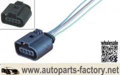 longyue 10pcs 4 way 1J0973704 connector pitail for VW 1J0 973 704 6
