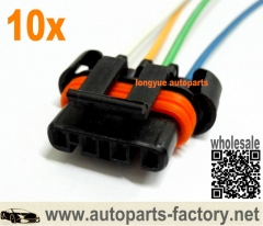 longyue 10pcs Alternator Plug Connector Fits DELCO/GM CS130D, AD230, AD237 & AD244 6
