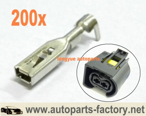 200pcs Terminals for 2 way Mercedes Sprinter Diesel Injector Connector ( Bosch Common Rail Injector Plug )