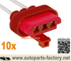longyue 10pcs Engine Coolant Fan Motor Connector ACDelco GM Original Equipment PT1853 8