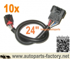 longyue 10pcs MAF Sensor Adapter Harness 1996-2004 Ford 2005+ 24