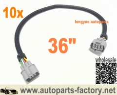 longyue 10pcs Multipurpose Oxygen Sensor Extension Harness 36