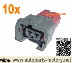 Longyue 10pcs Fuel Injector Repair Connectors Kit For Nissan 300zx 90-94TT 90-93NA Harness
