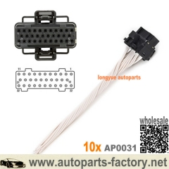 longyue 10pcs 6.0 Ford 03-10 Fuel Injection Control Module (FICM) Connector Pigtails 12