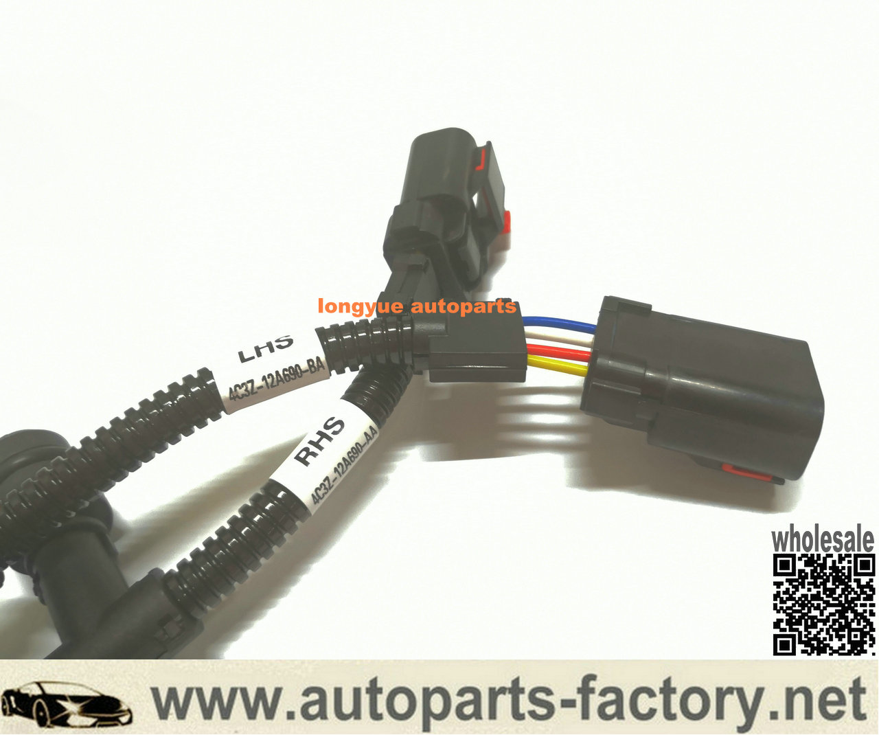 thumbnail interactive-video image 1 of 2Pcs Glow Plug Wire Harness Left Right With Tool Fit For Ford V8 6.0L 2004-2010 1 of 4