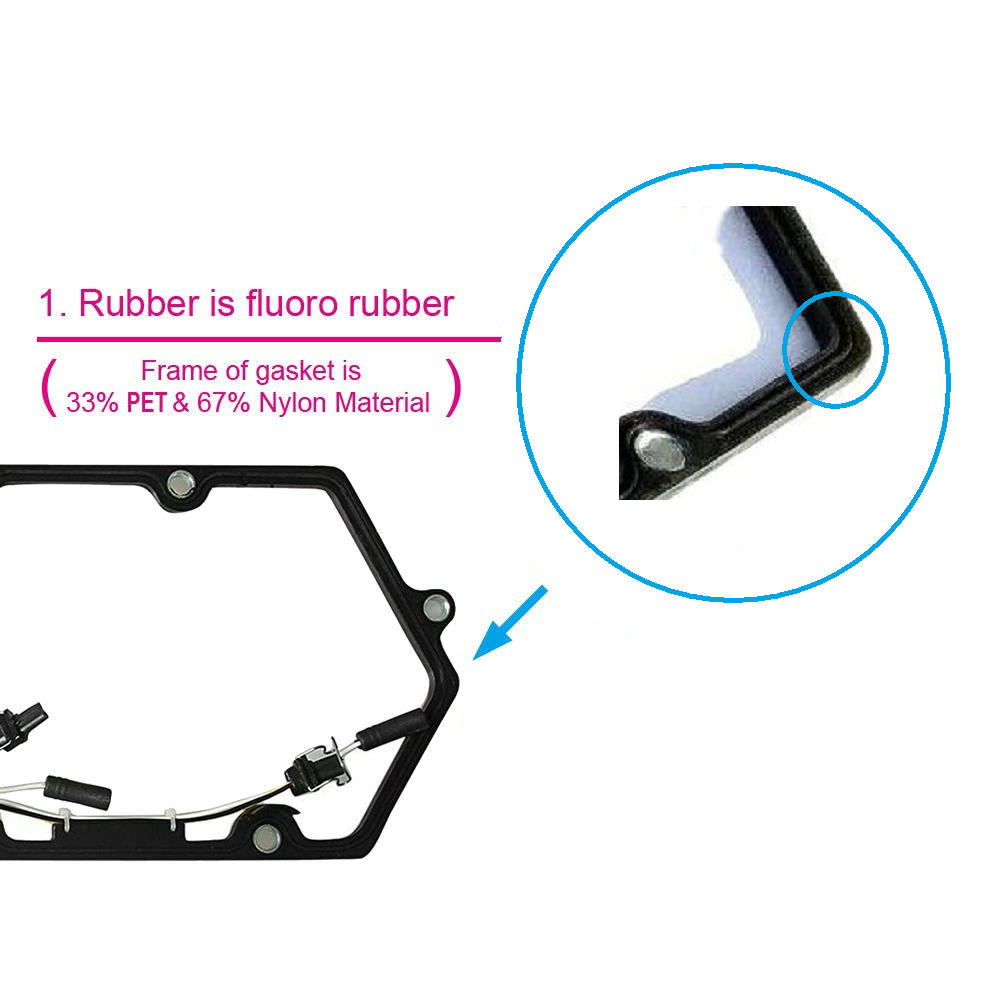 Ford 7.3L Powerstroke Valve Cover Gaskets Set W/ Injector & Glow Plug Harness – 94-97