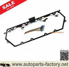 longyue 97-03 Powerstroke 7.3L Ford Valve Cover Gasket w/Fuel Injector VC Glow Plug Harness-FREE SHIPPING is available