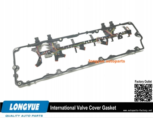 Longyue International Navistar Quality Replacement Valve Cover Gasket Assembly 1882222C93 ,1882223C93