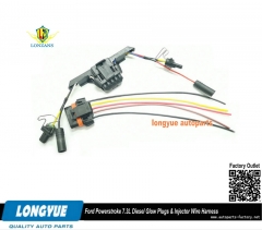 Longyue 94-97 Ford Powerstroke Diesel Glow Plug & Injector Wire Harness Pigtails 7.3l