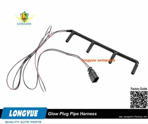 Longyue VW Glow Plug Wiring Loom for VW 1.9 8v TDI PD Engines 6Q0 971 220 A Quality