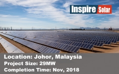 A solar power plant project signed by CMEC and Mattan Engineering Sdn. Bhd.