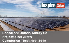A solar power plant project signed by CMEC and Mattan Engineering Sdn. Bhd.