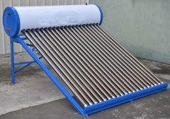 Calentador de agua solar de acero galvanizado sin presión