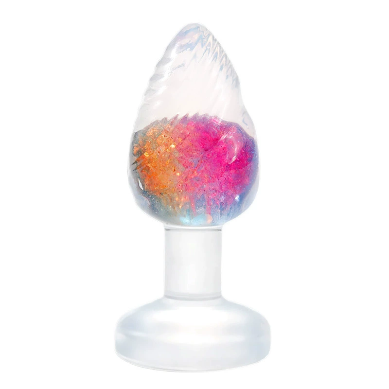 Silicone rubber anal plug thread