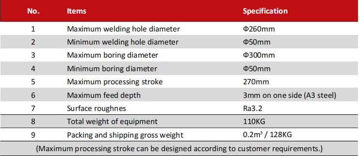 Portable Boring And Welding Machine For Sale