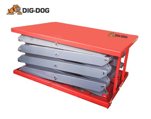 Dig-Dog SLF-10 Fixed Electric Lifting Platform With Four Scissors Forks