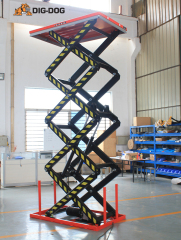Dig-Dog SLF-20 Fixed Electric Lifting Platform With Four Scissors Forks