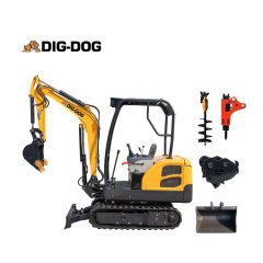 Digdog Mini excavator Sales | Reliable quality and easy to operate DG18 1.8 Ton Mini Excavator