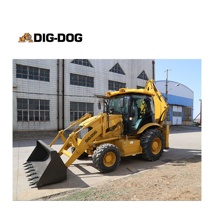 DIG-DOG BL820 Малый универсальный экскаватор-погрузчик грузоподъемностью 2,5 тонны с многофункциональным навесным оборудованием