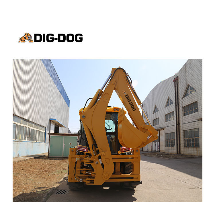 DIG-DOG BL820 Малый универсальный экскаватор-погрузчик грузоподъемностью 2,5 тонны с многофункциональным навесным оборудованием