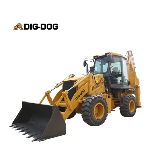 DIG DOG BL750 Factory Price 2.5 Tons Hydraulic Diesel Compact Backhoe Loader
