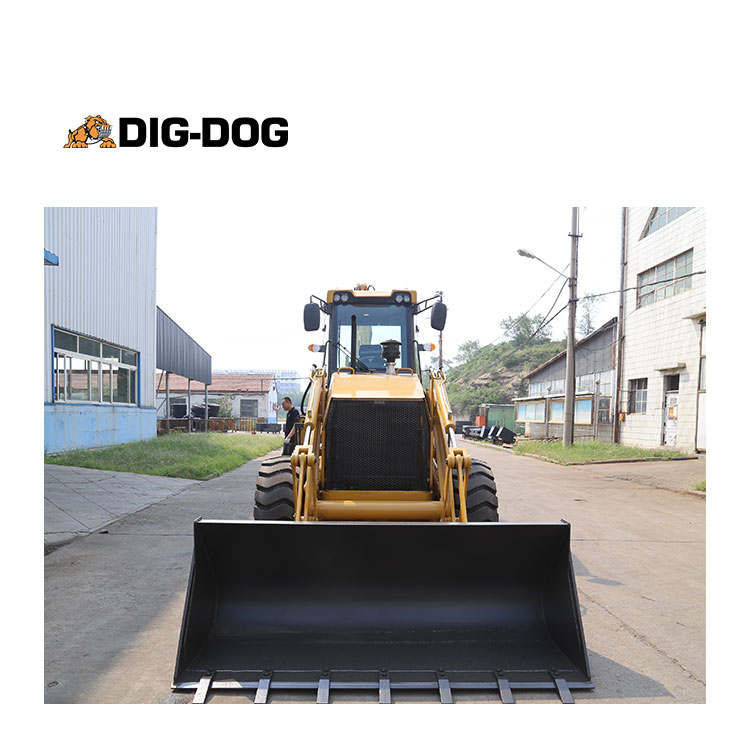 DIG DOG BL750 Factory Price 2.5 Tons Hydraulic Diesel Compact Backhoe Loader