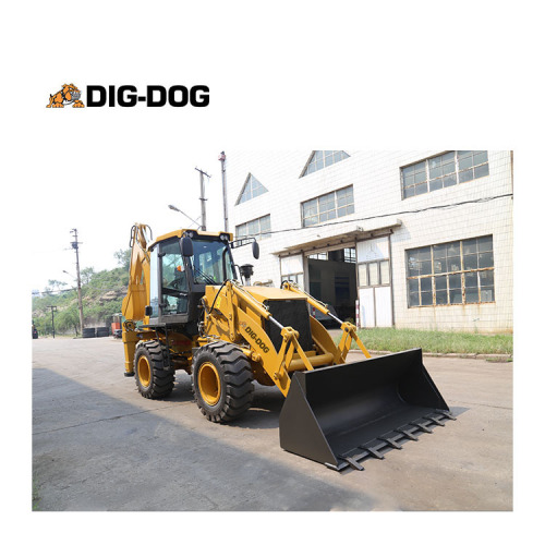 DIG DOG BL750 Factory Price 2.5 Tons Hydraulic Diesel Compact Backhoe Loader