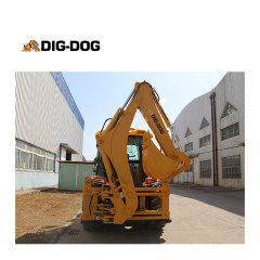 DIG-DOG BL820W Low Price Portable Wheel Excavators/Digger/Front End Backhoe Wheel Loader