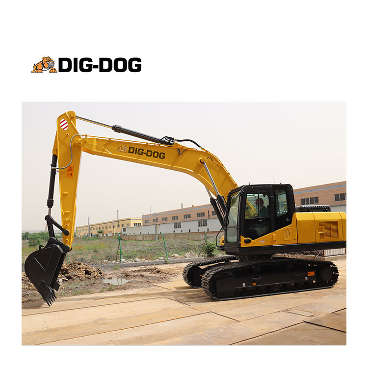 DIG DOG DG215 Средний экскаватор на гусеничном ходу 21,5-тонный гусеничный гидравлический экскаватор
