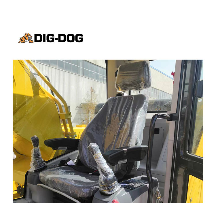 DIG DOG DG150 Small Excavator 15 Ton Crawler Hydraulic Mini Excavator for Sale