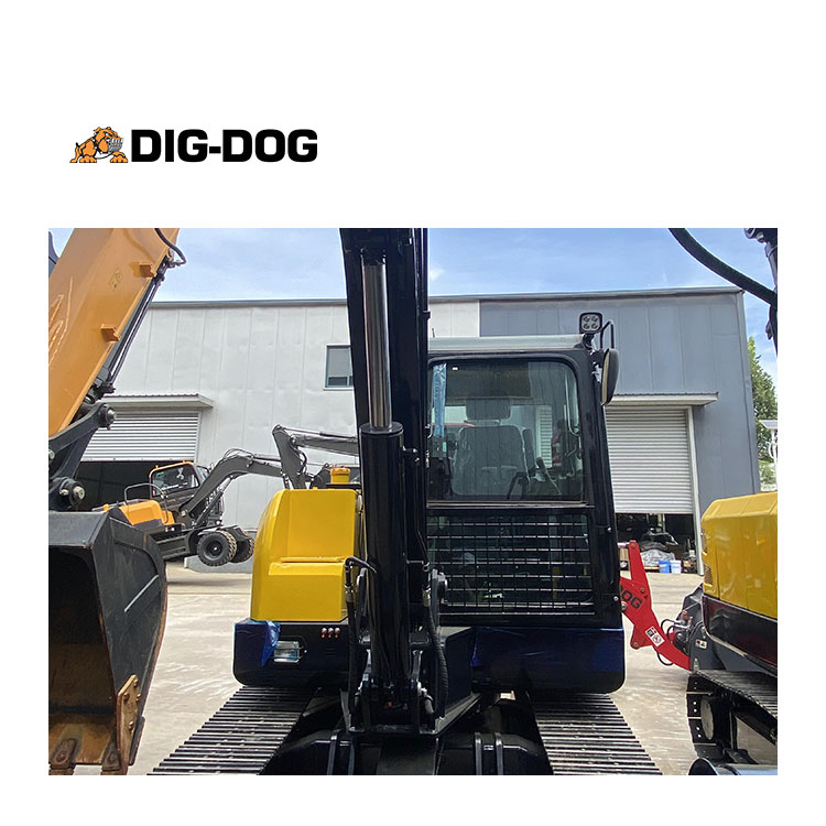 DIG-DOG DG75 Compact Excavator for Sale 7.5Ton Crawler Hydraulic Mini Excavator